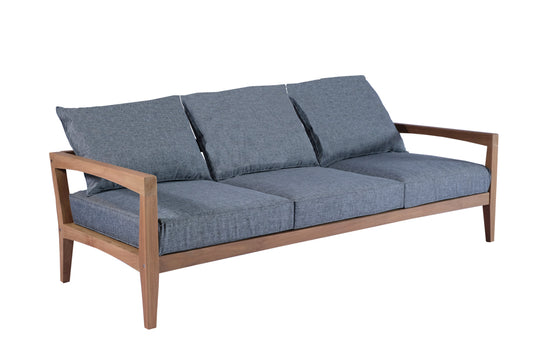 Sofa 3 Lugares Roxas