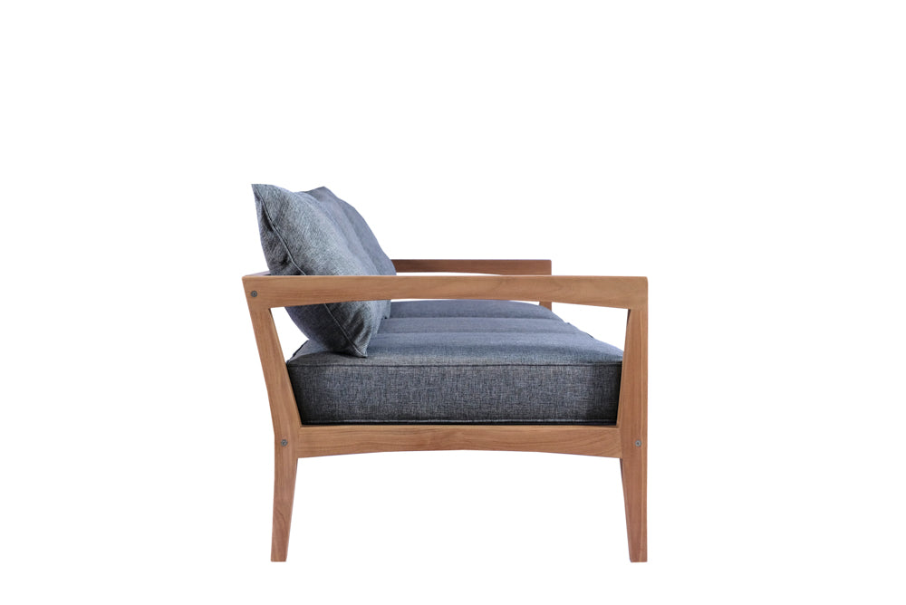 Sofa 3 Lugares Roxas
